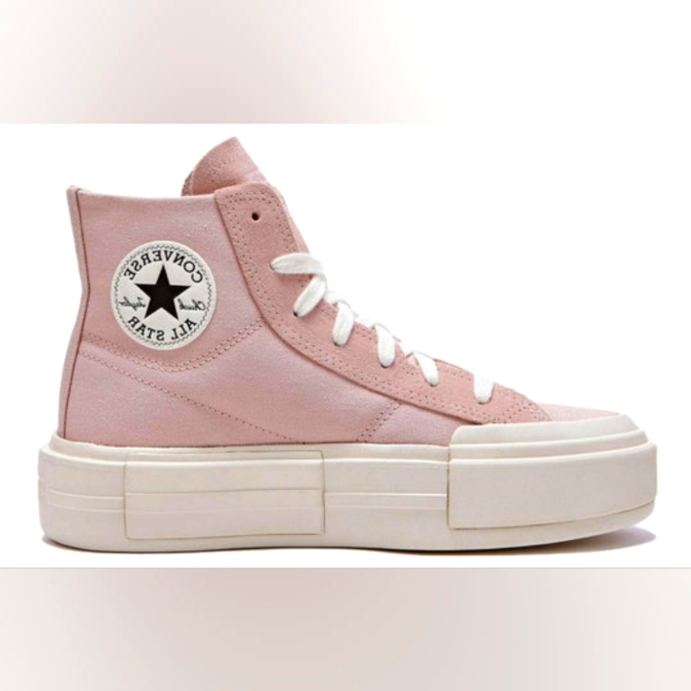 Converse Pink High-Top Platform Sneakers